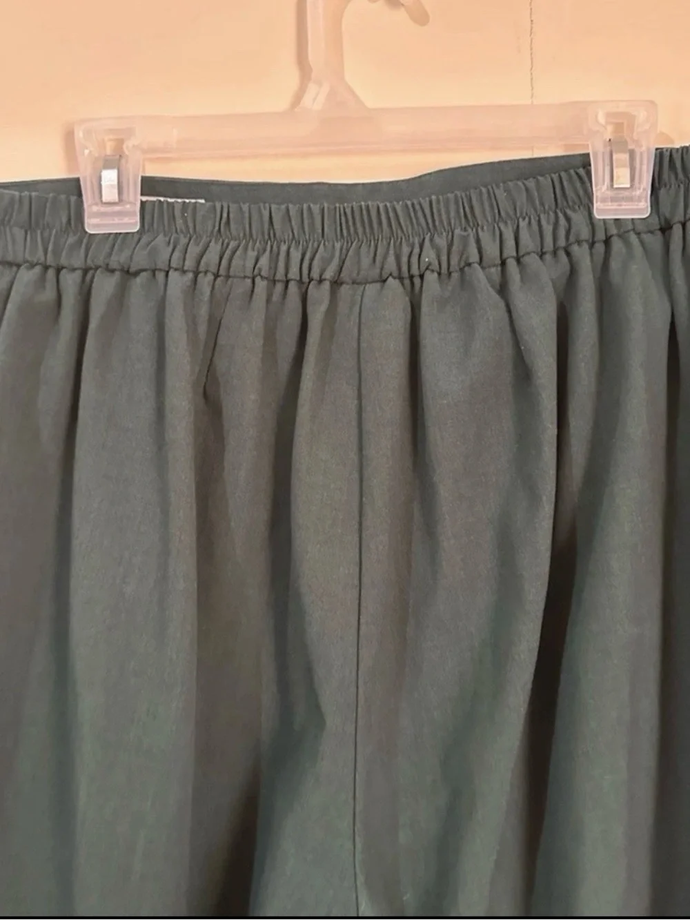 Catherines 14/16W Emerald Green Refined Pull-On Pants